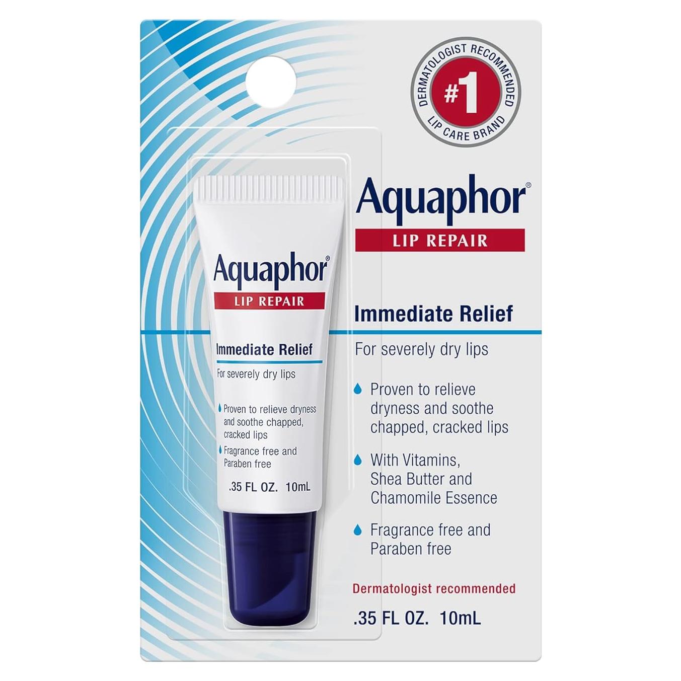 Ungüento Reparador de Labios Aquaphor 10.4 ml - Hidratación Duradera