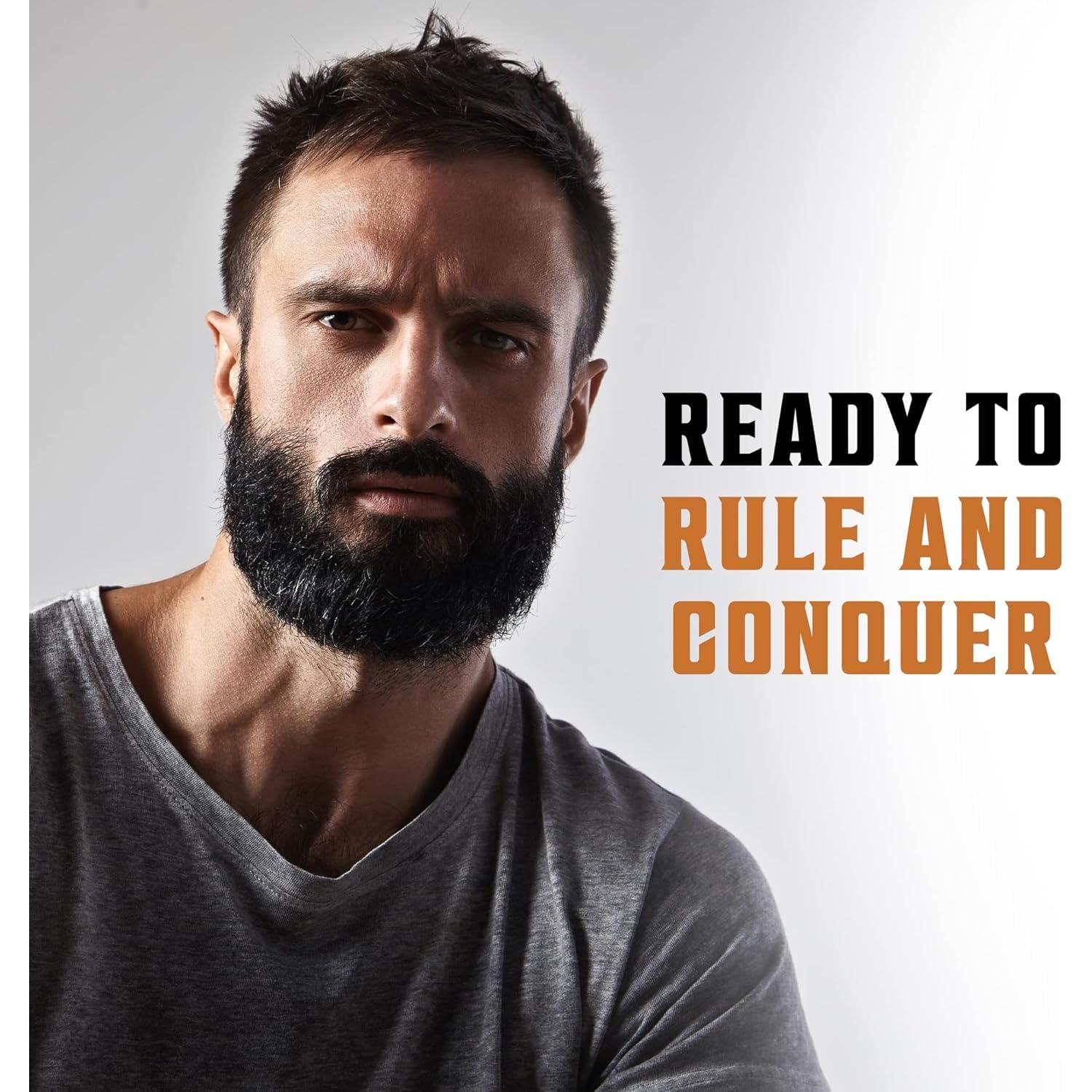 Juego de Champú y Acondicionador para Barba Viking Revolution 500ml