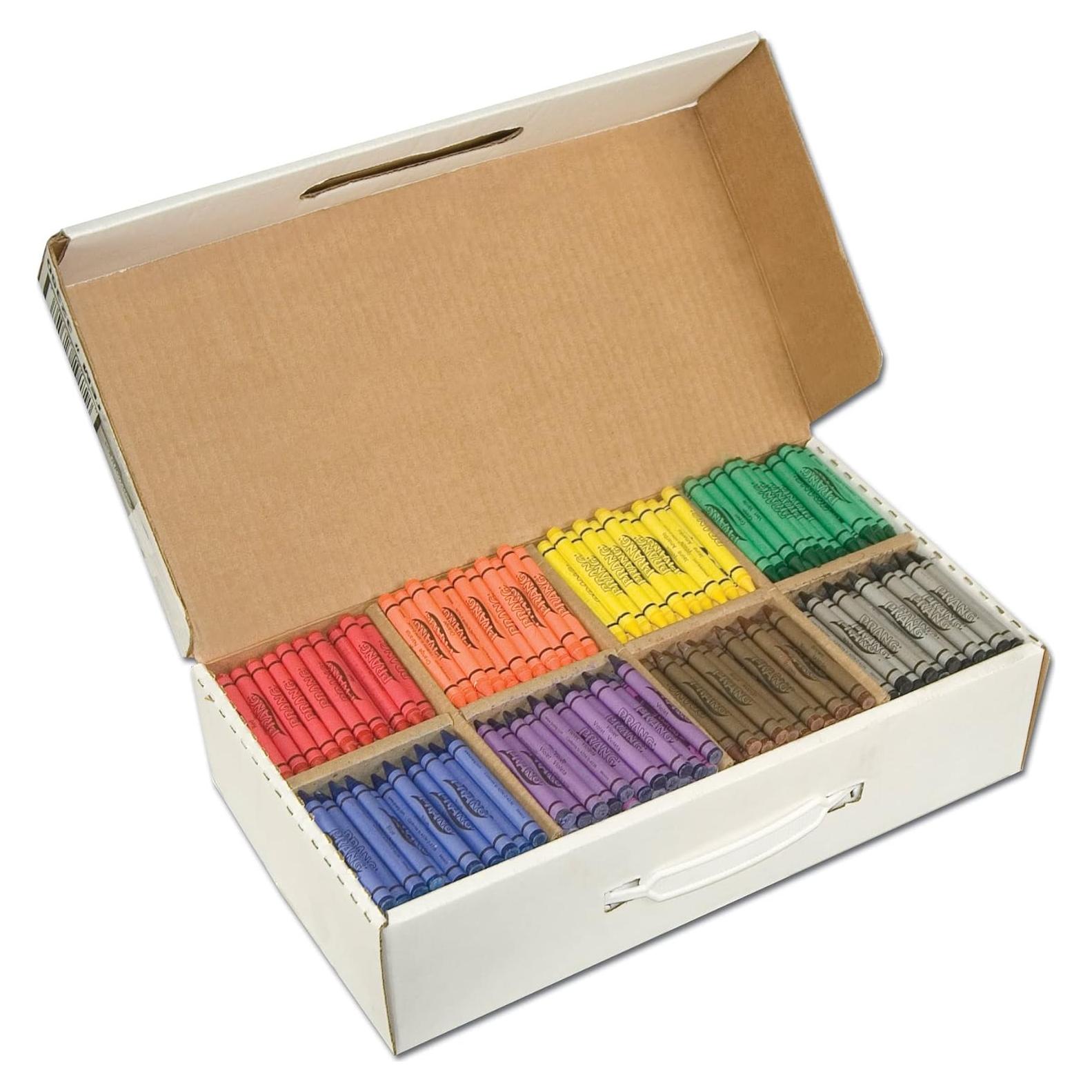 Crayones Prang 32350 Hechos con Soja 800 Unidades Multicolor