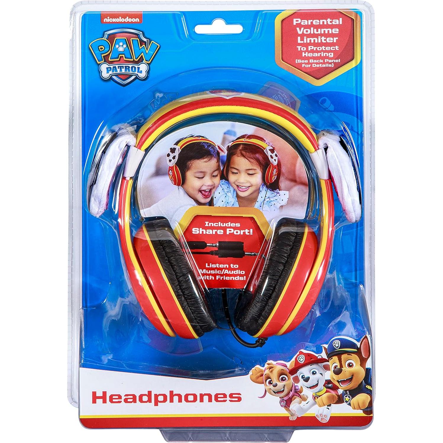 Auriculares eKids Paw Patrol Marshall con Cable 3.5mm