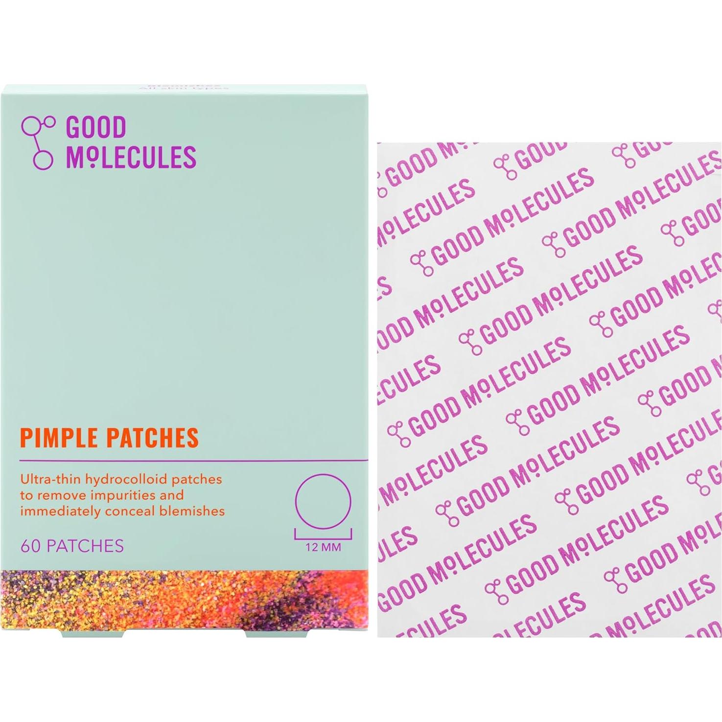 Parches Hidrocoloides Good Molecules para Acné - 60 Parches