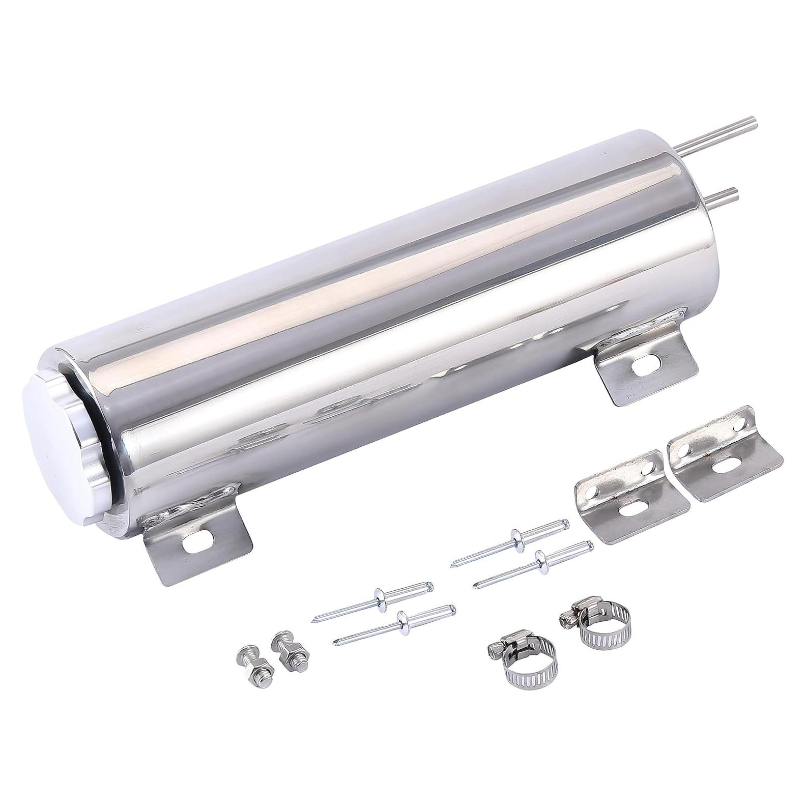 Tanque de desbordamiento BATONECO 3" x 10" acero inoxidable 0.79L