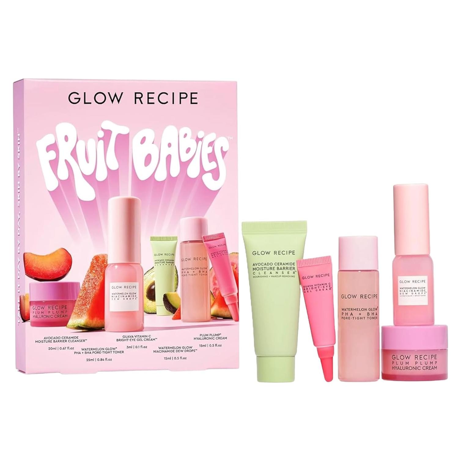 Kit de Cuidado de la Piel Glow Recipe Fruit Babies 2024