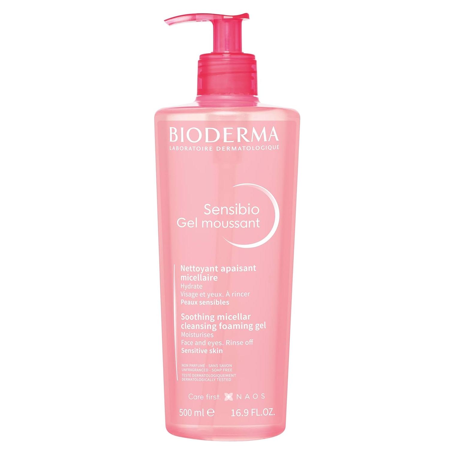 Bioderma Gel Espumoso Limpiador 473ml Piel Sensible Sin Fragancia