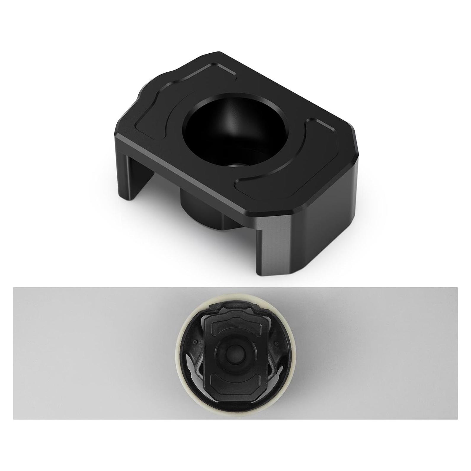 Inserto Montaje Motor Inferior Bevinsee Aluminio Negro 0.14kg