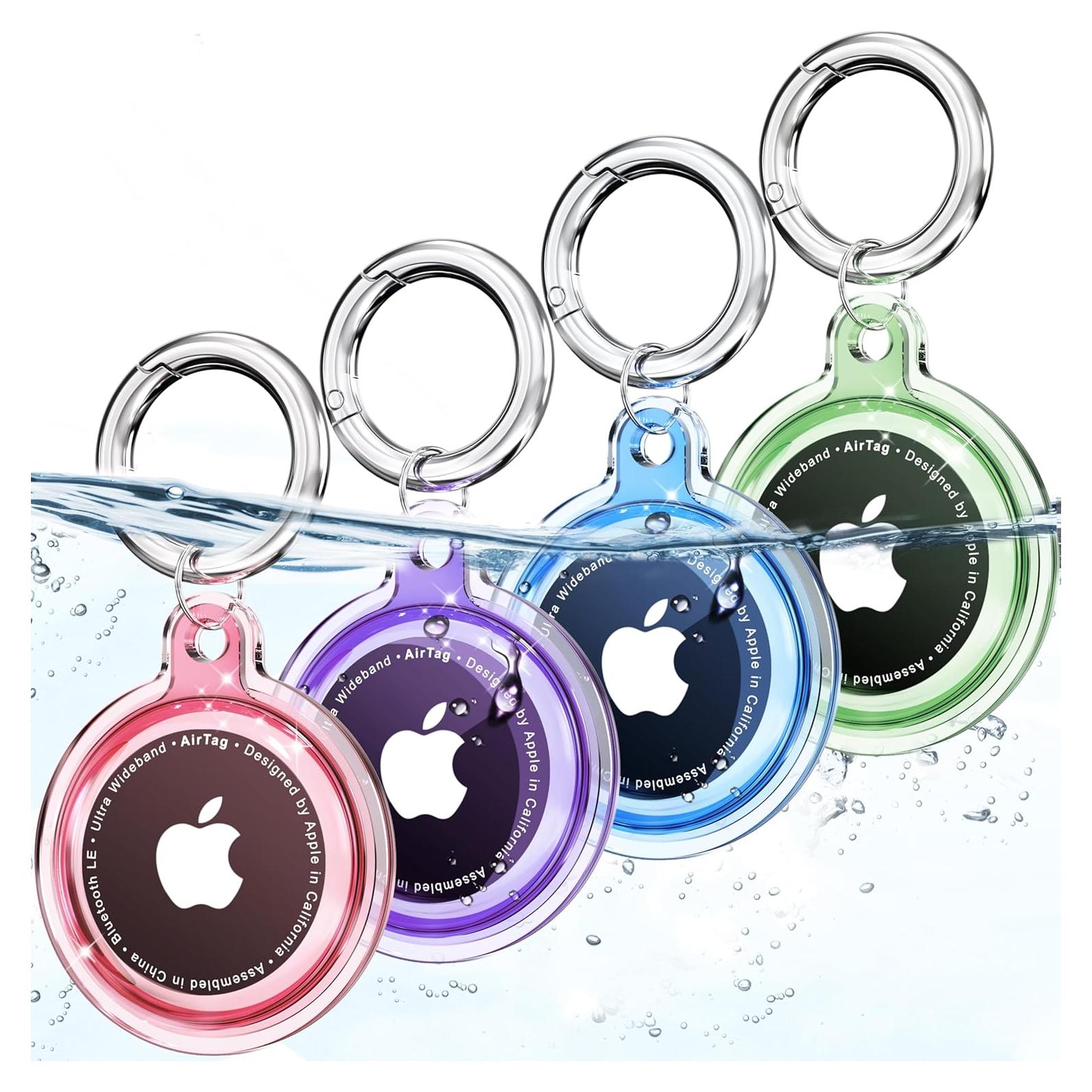 Paquete de 4 Soportes Galafoki para Apple AirTag - Impermeables