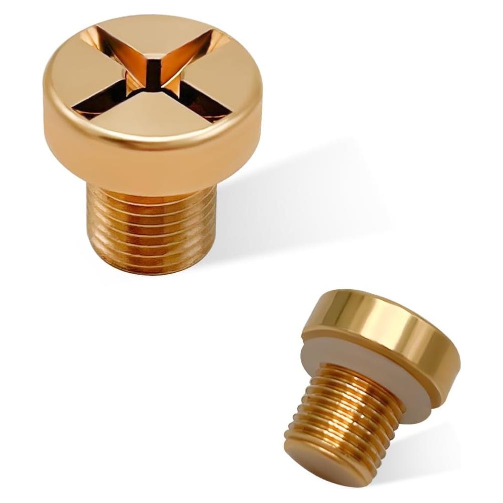 Tornillo de Purga de Refrigerante FSTURIOS M6x1.0 Dorado