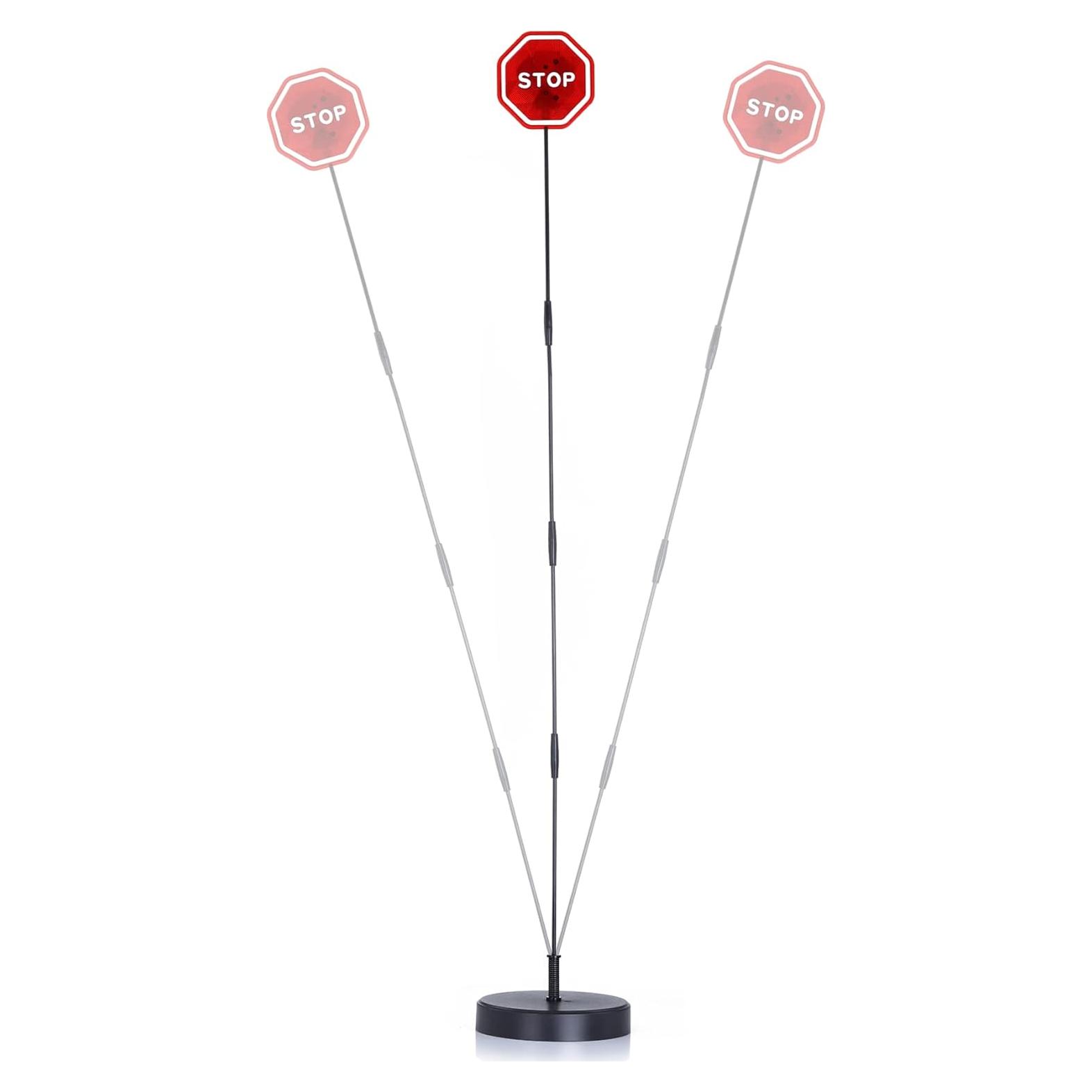 Señal de Alto LED Parpadeante Amiss para Estacionamiento