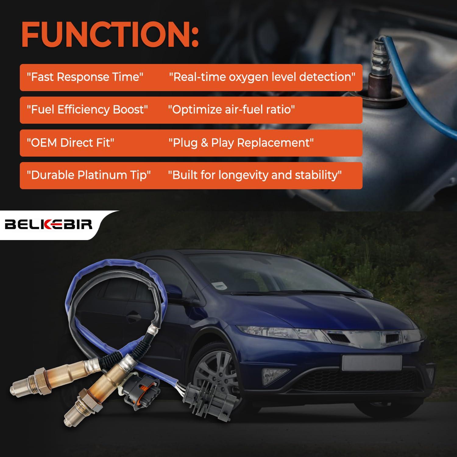 Sensor de Oxígeno BELKEBIR 234-4528 234-4529 para Chevy 1.4L