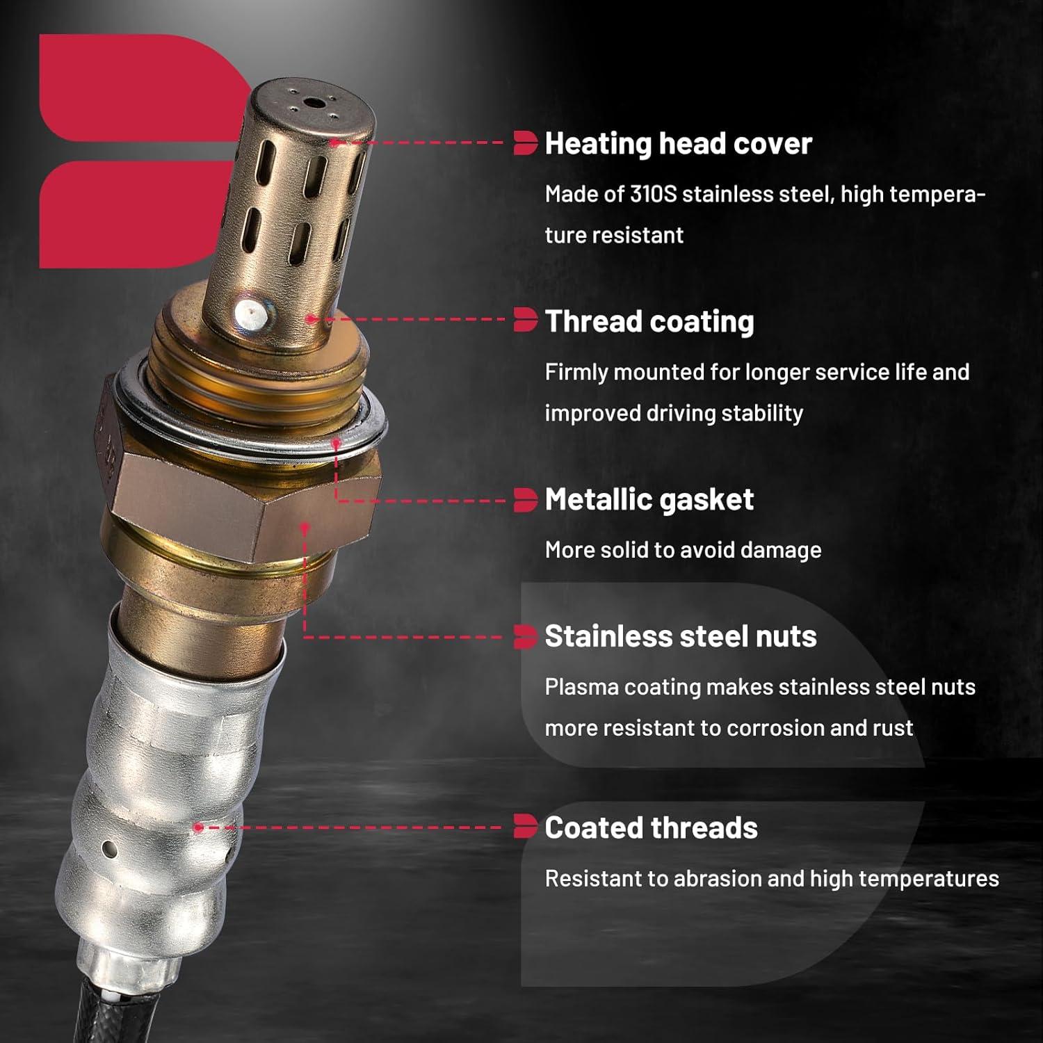 Sensor de Oxígeno BDFHYK O2 Compatible Jeep Wrangler 2005-2017