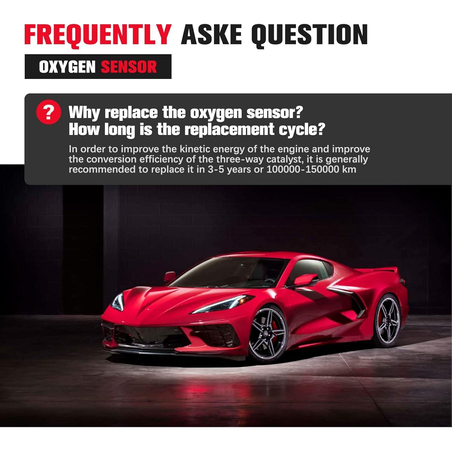 Sensor de Oxígeno O2 QIJIAUTO Compatible Audi, Hyundai, Kia