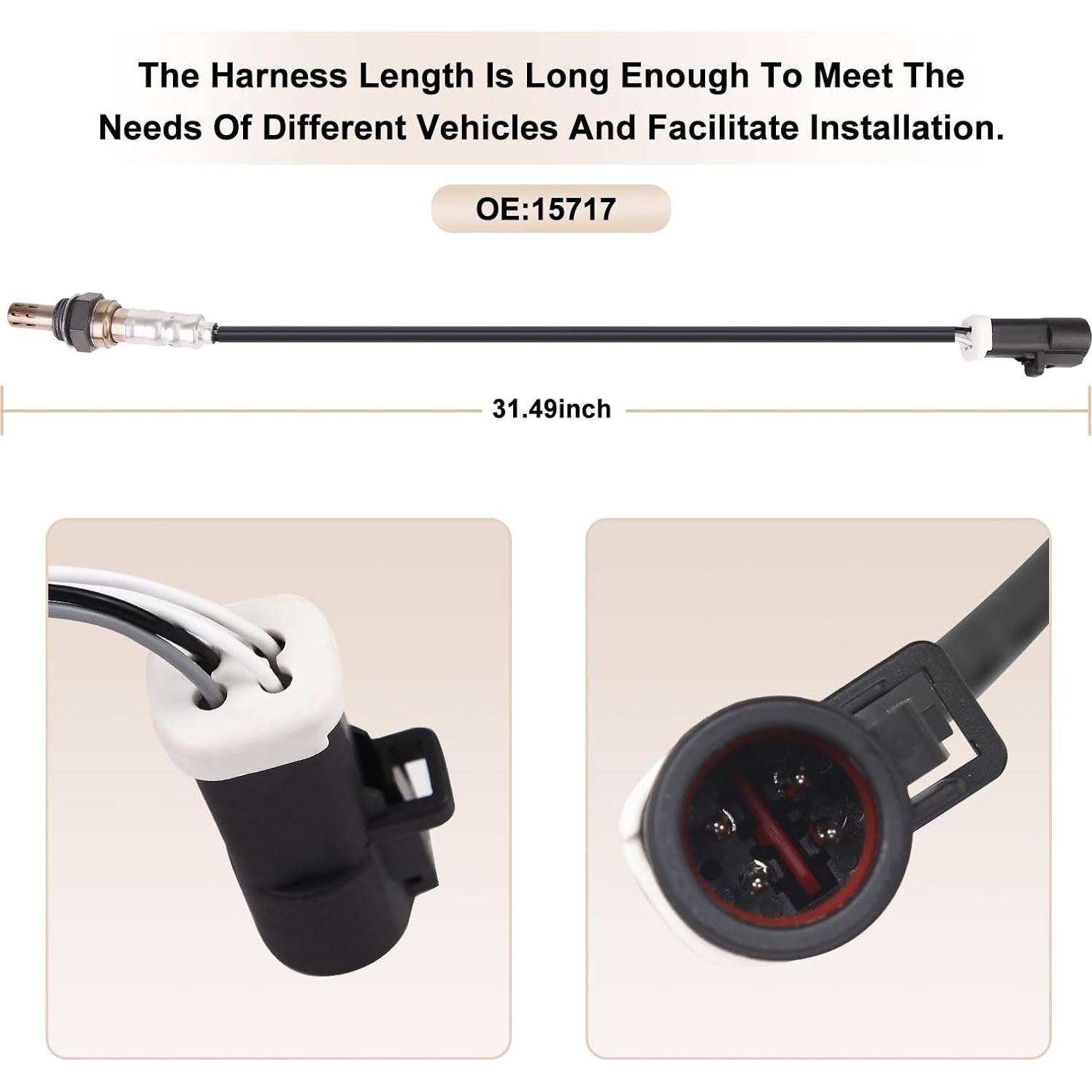 Sensor de Oxígeno BLPextrm 15717 Compatible Ford y Mazda