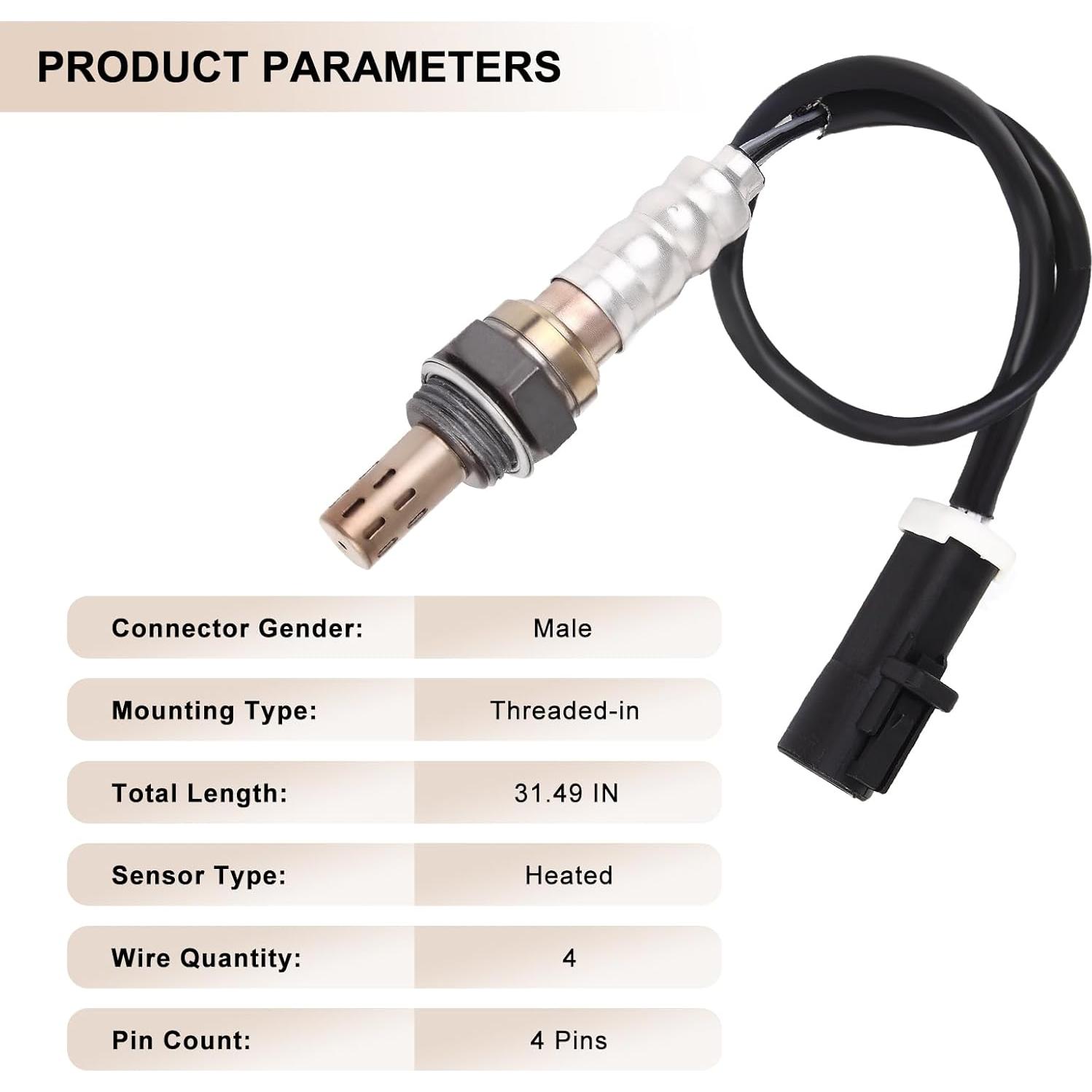 Sensor de Oxígeno BLPextrm 15717 Compatible Ford y Mazda