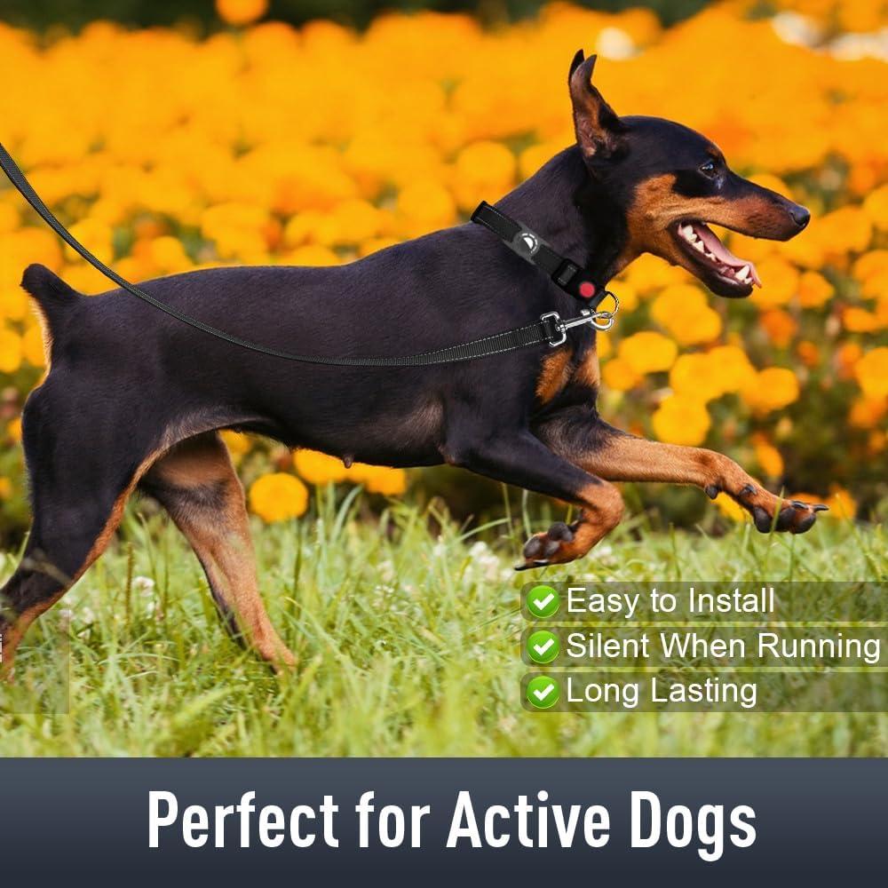 Collar para Perros Erbine Mediano Reflectante con Soporte AirTag