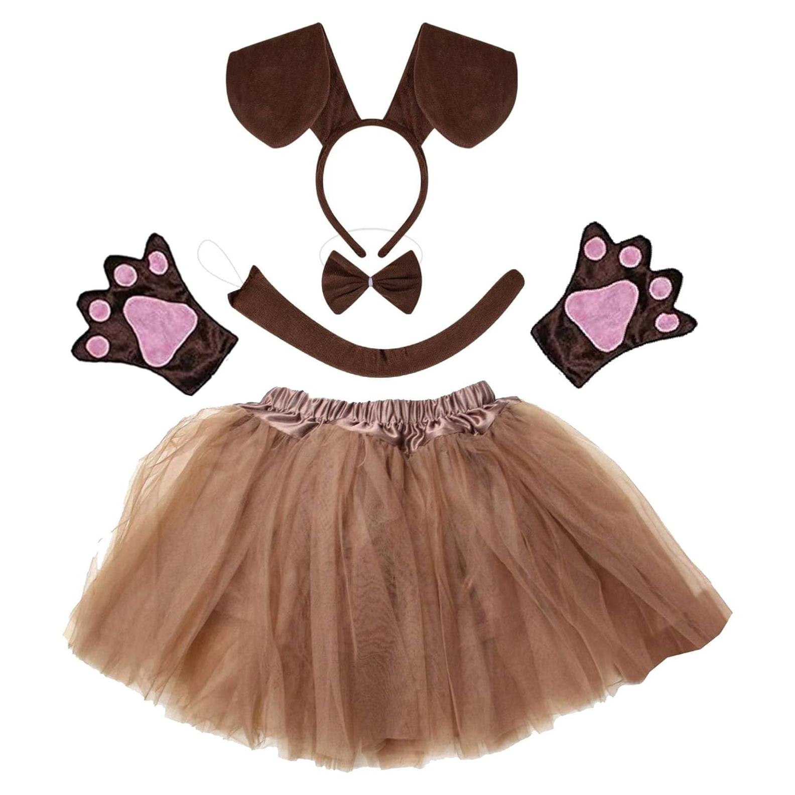 Disfraz Infantil Perro Salchicha Kirei Sui Tutu Diadema