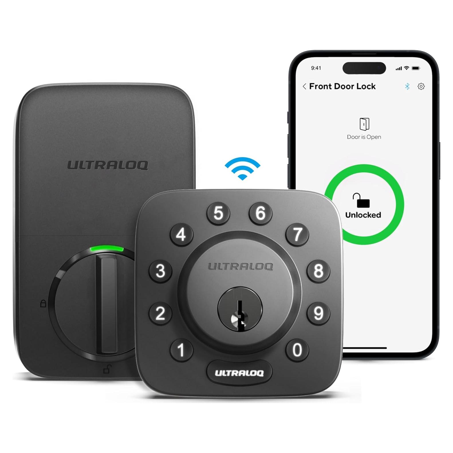 Cerradura Inteligente ULTRALOQ U-Bolt con WiFi y Teclado