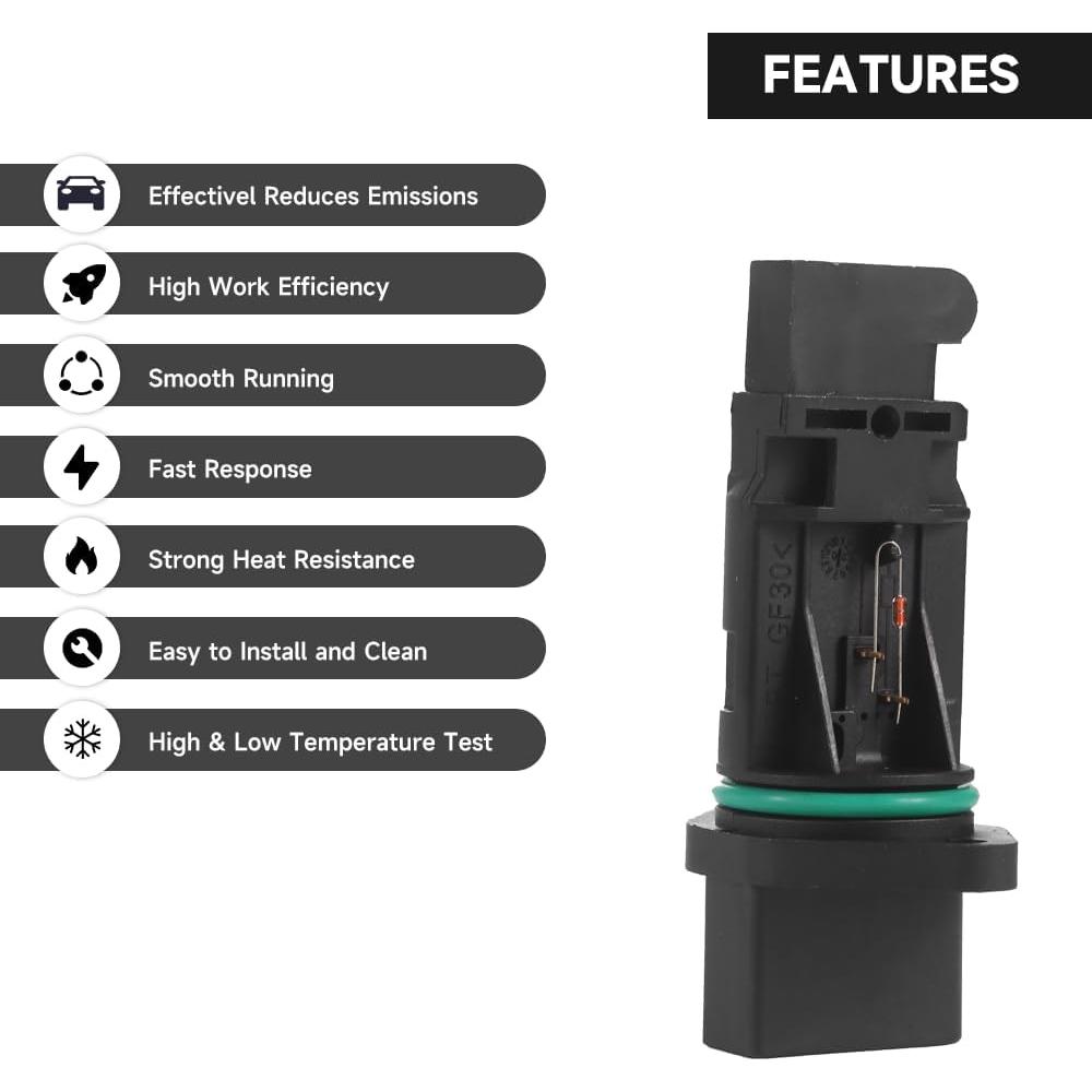 Sensor de Flujo de Aire Masivo YOLLKY 2407yo076 Compatible Audi y VW