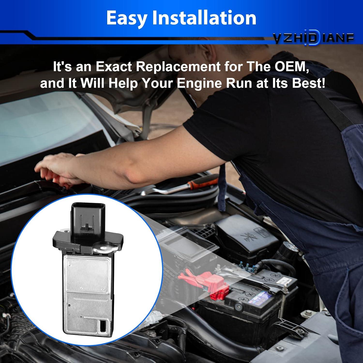 Sensor de Flujo de Aire Masivo YZHIDIANF 3L3A-12B579-BA