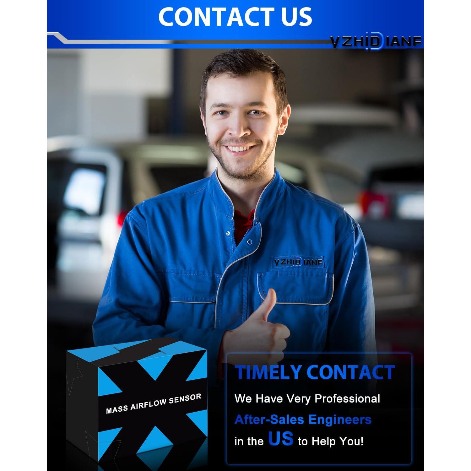 Sensor de Flujo de Aire Masivo YZHIDIANF 3L3A-12B579-BA