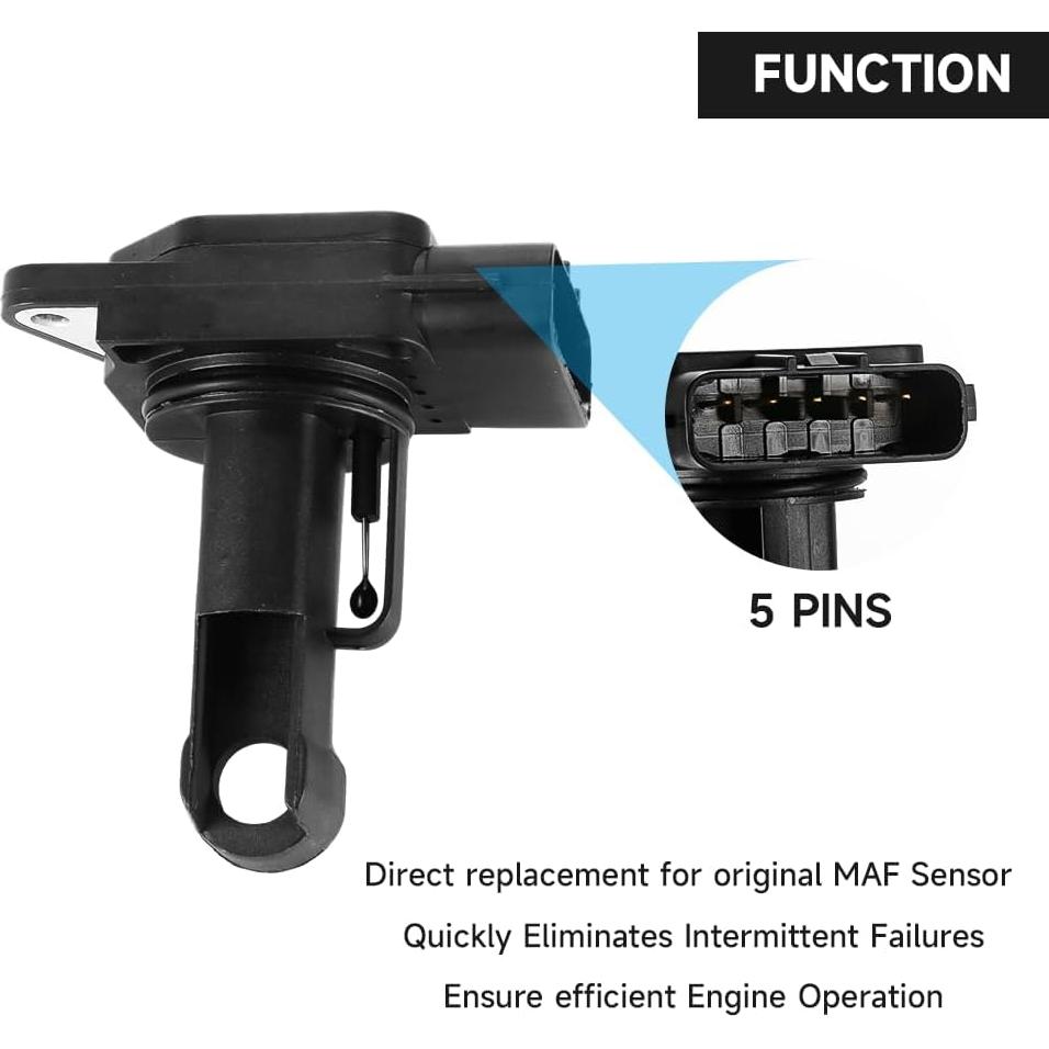 Sensor de Flujo de Aire Masivo YOLLKY 2407yo042 Compatible Toyota