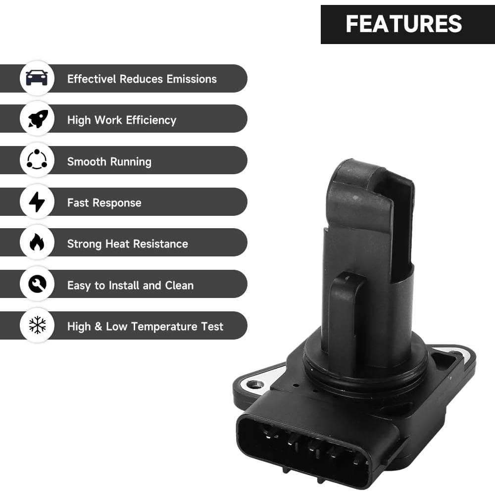 Sensor de Flujo de Aire Masivo YOLLKY 2407yo042 Compatible Toyota