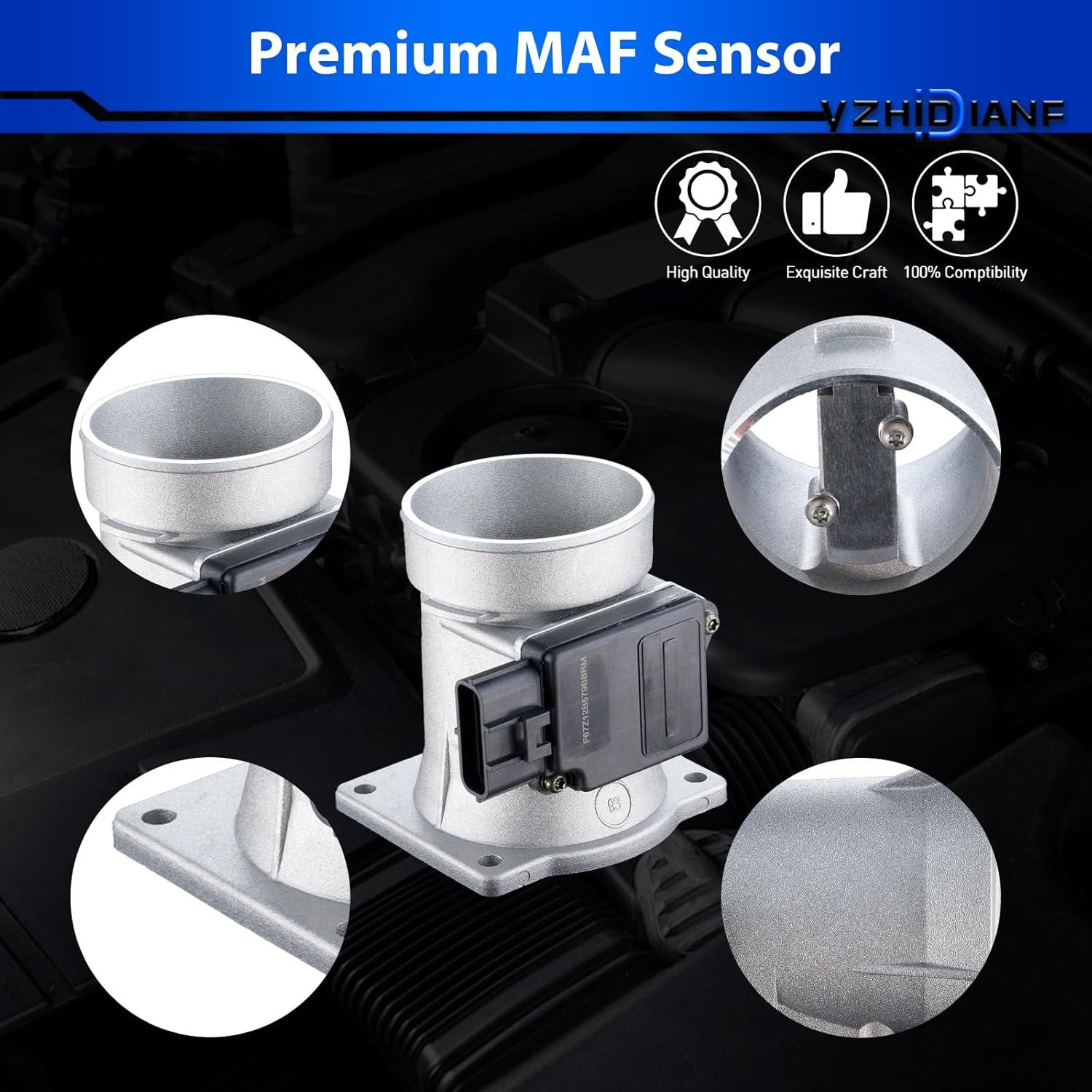 Sensor de Flujo de Aire Masivo YZHIDIANF F67Z12B579BBRM