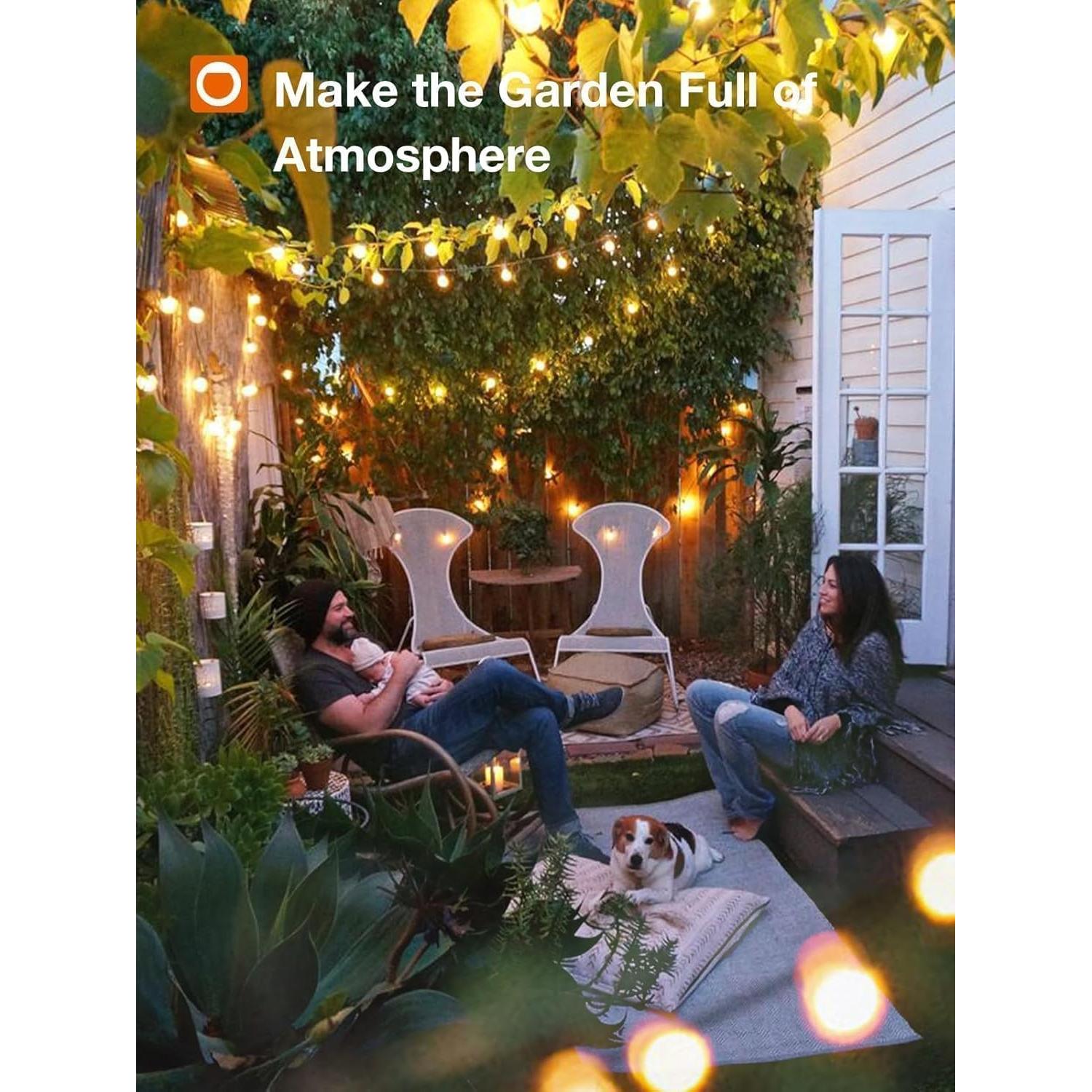 Luces de Cadena Solares addlon 54FT con Control Remoto y USB