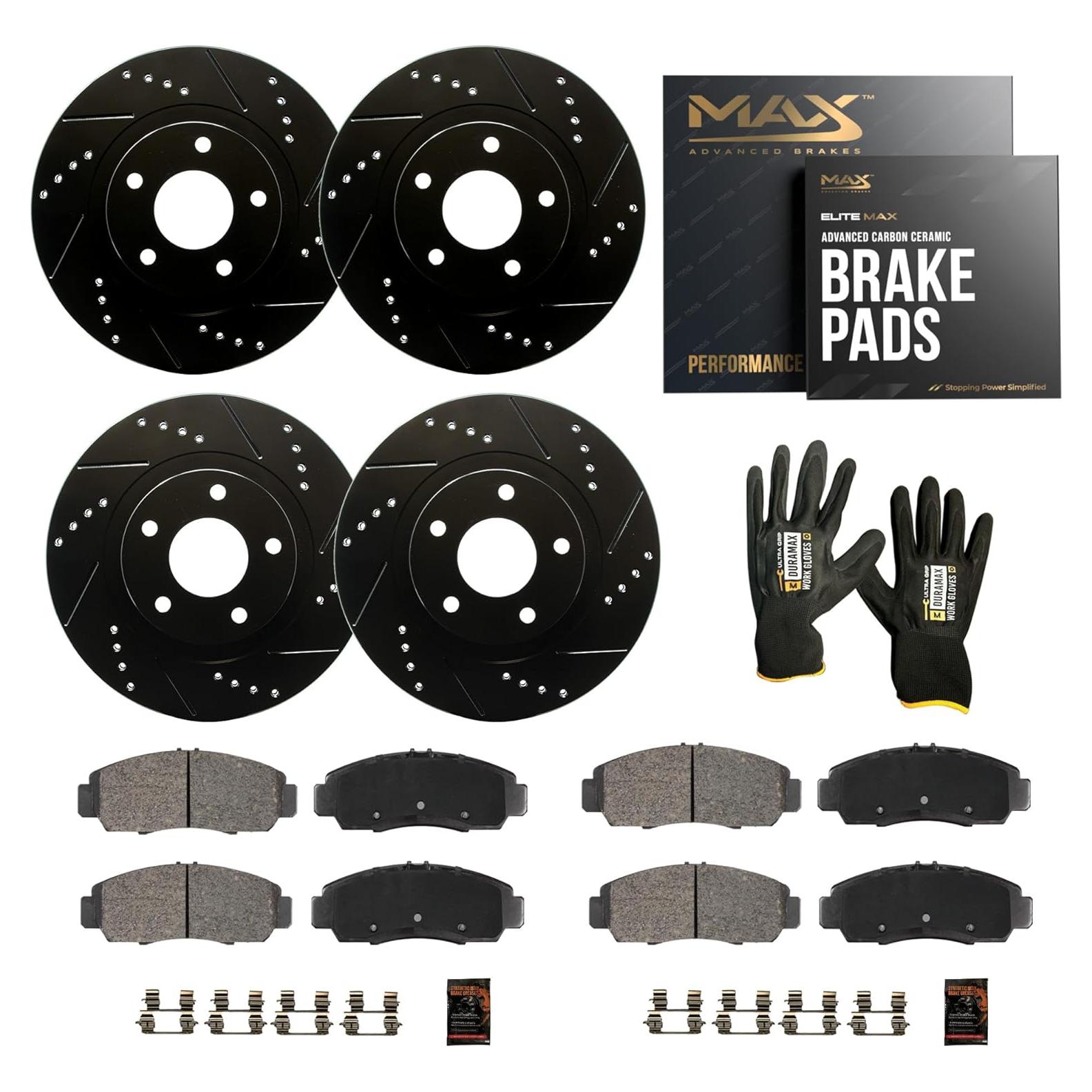 Kit de Frenos Delantero y Trasero Max Advanced Brakes Ford Focus 2012-2018