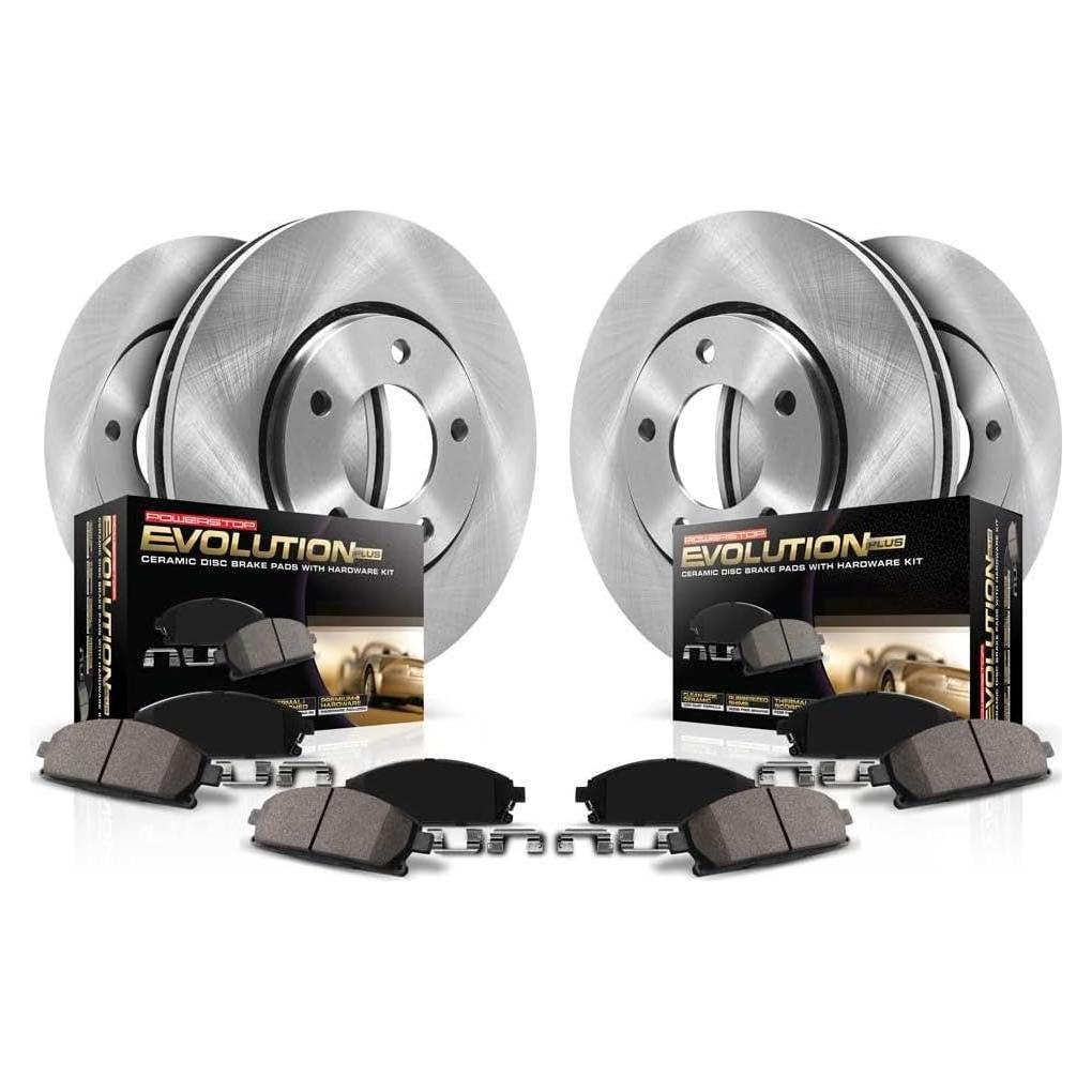 Kit de Freno Power Stop KOE871 Delantero y Trasero OE BMW