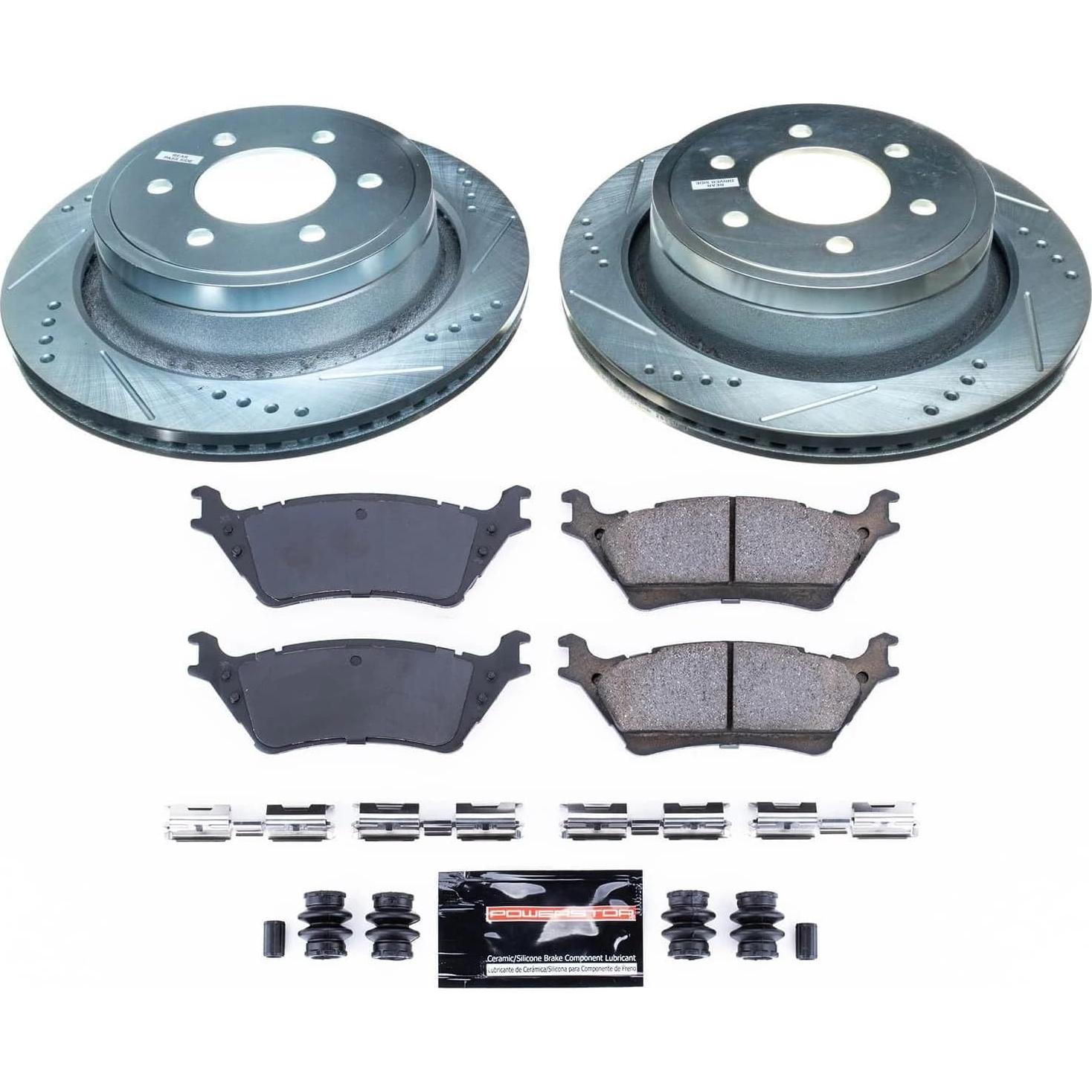 Kit de Freno Power Stop K6271 Z23 Trasero con Discos Perforados