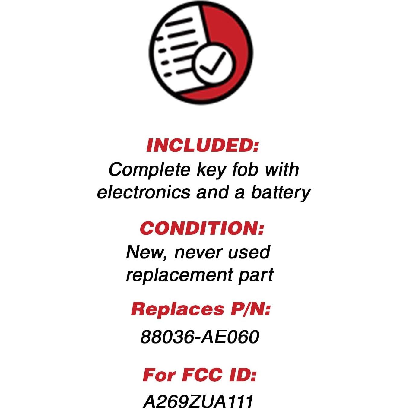 Control Remoto KeylessOption KPT3086 para Entrada Sin Llave