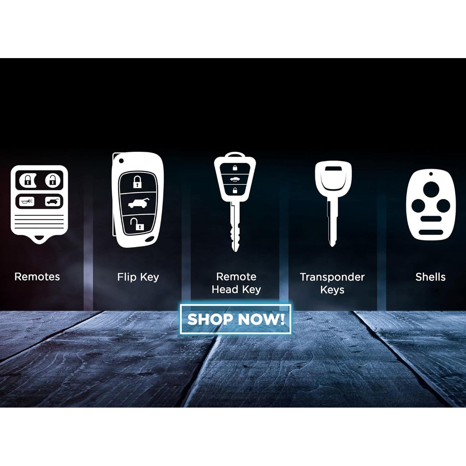 Control Remoto KeylessOption KPT3086 para Entrada Sin Llave