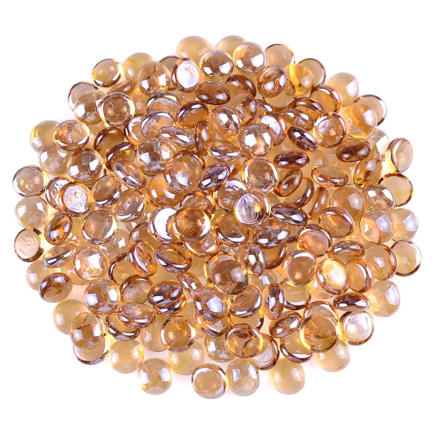 Gemas de Vidrio KINGOU 14-16 mm para Relleno de Jarrón