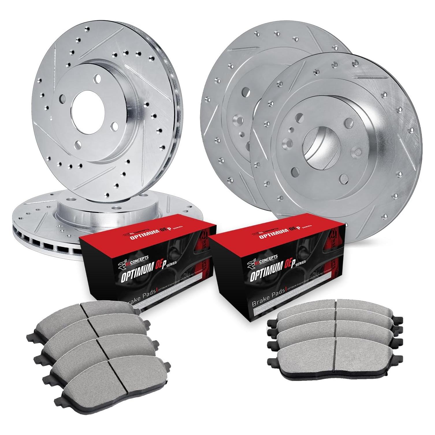 Kit de Frenos Delantero y Trasero R1 Concepts eLINE para Peugeot 505/604