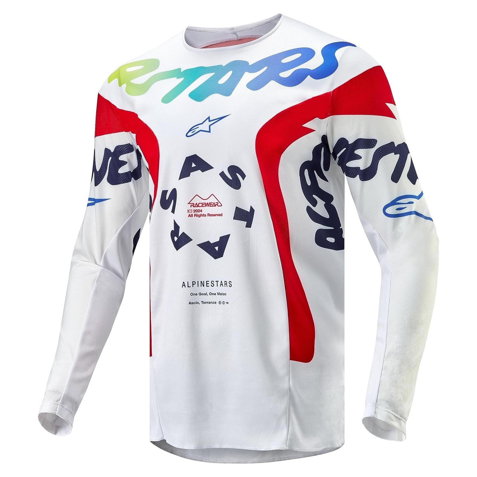 Jersey Racer Alpinestars Hana Blanco Multicolor Pequeño