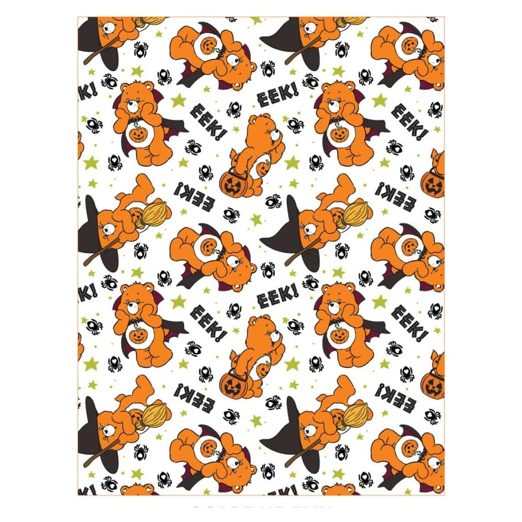Manta Care Bears Halloween Franco 116x152 cm Suave