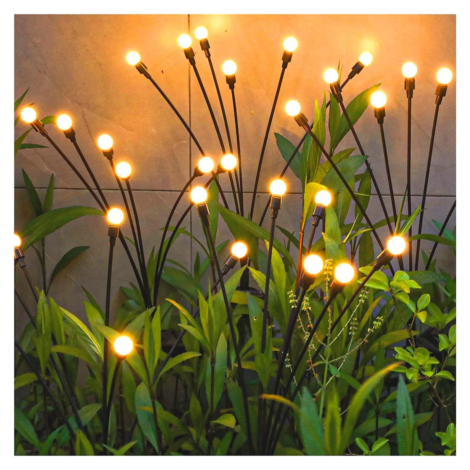 TONULAX Luces Solares Oscilantes para Jardín - 2 Paquete