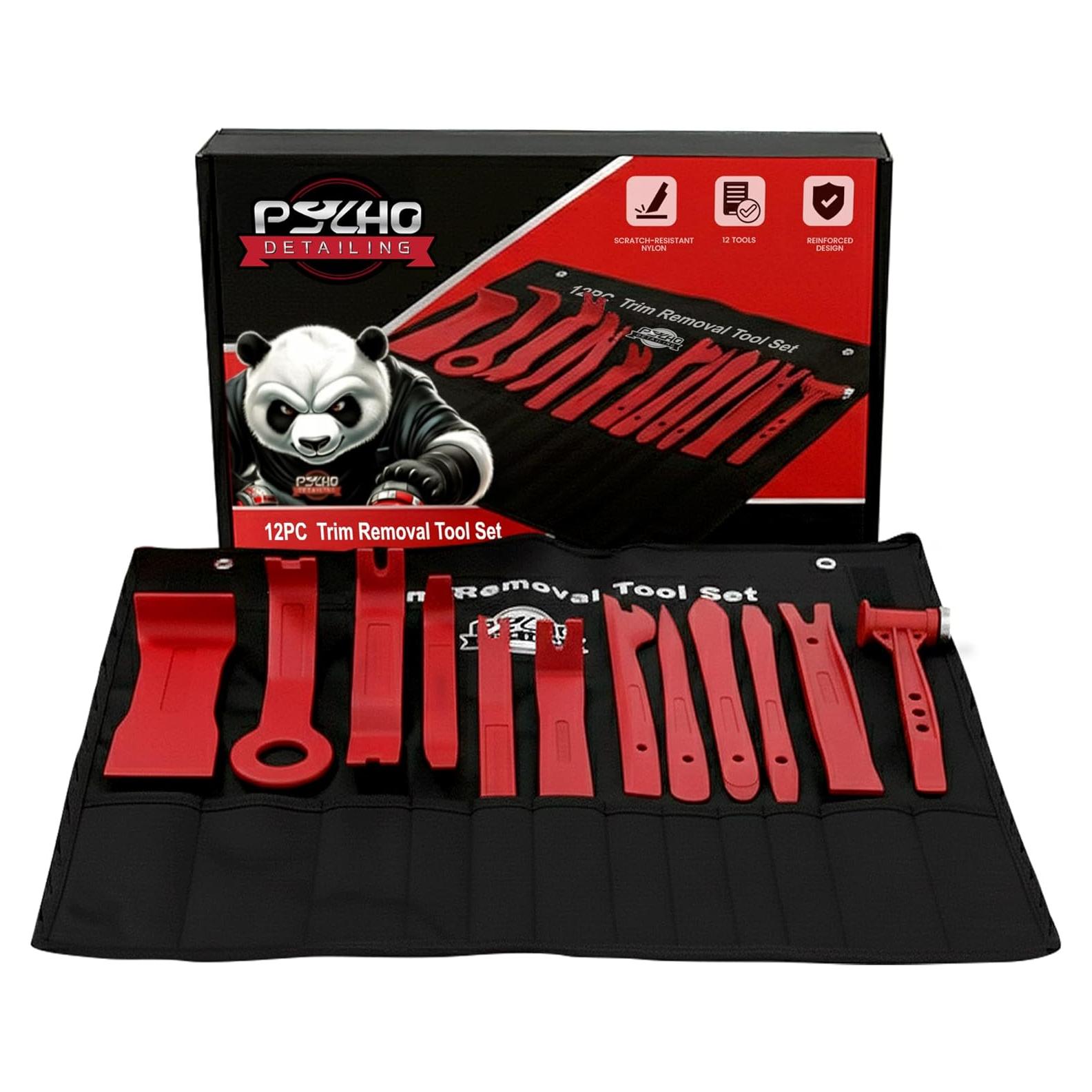 Juego de Herramientas de Extracción de Molduras Psycho 12 Piezas