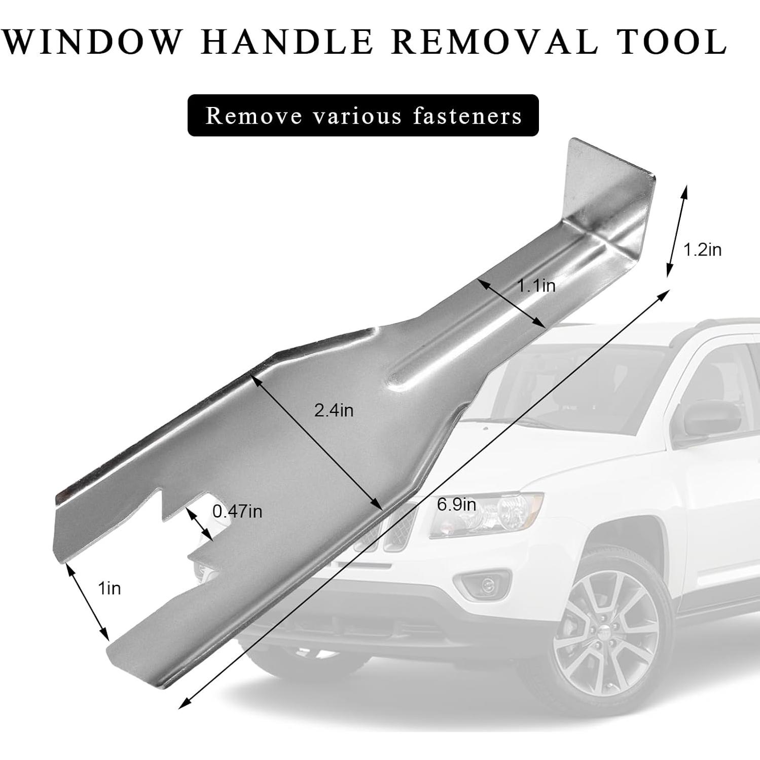 Herramienta de Eliminación de Manijas de Ventana MUQIDA - Acero al Carbono