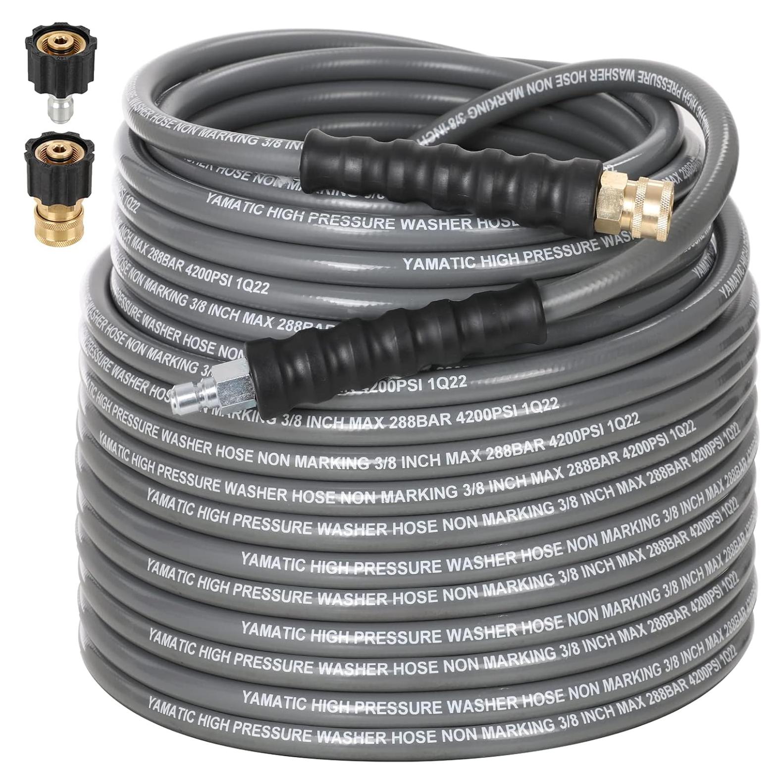 Manguera de Lavadora a Presión YAMATIC 30.48 m 4200 PSI