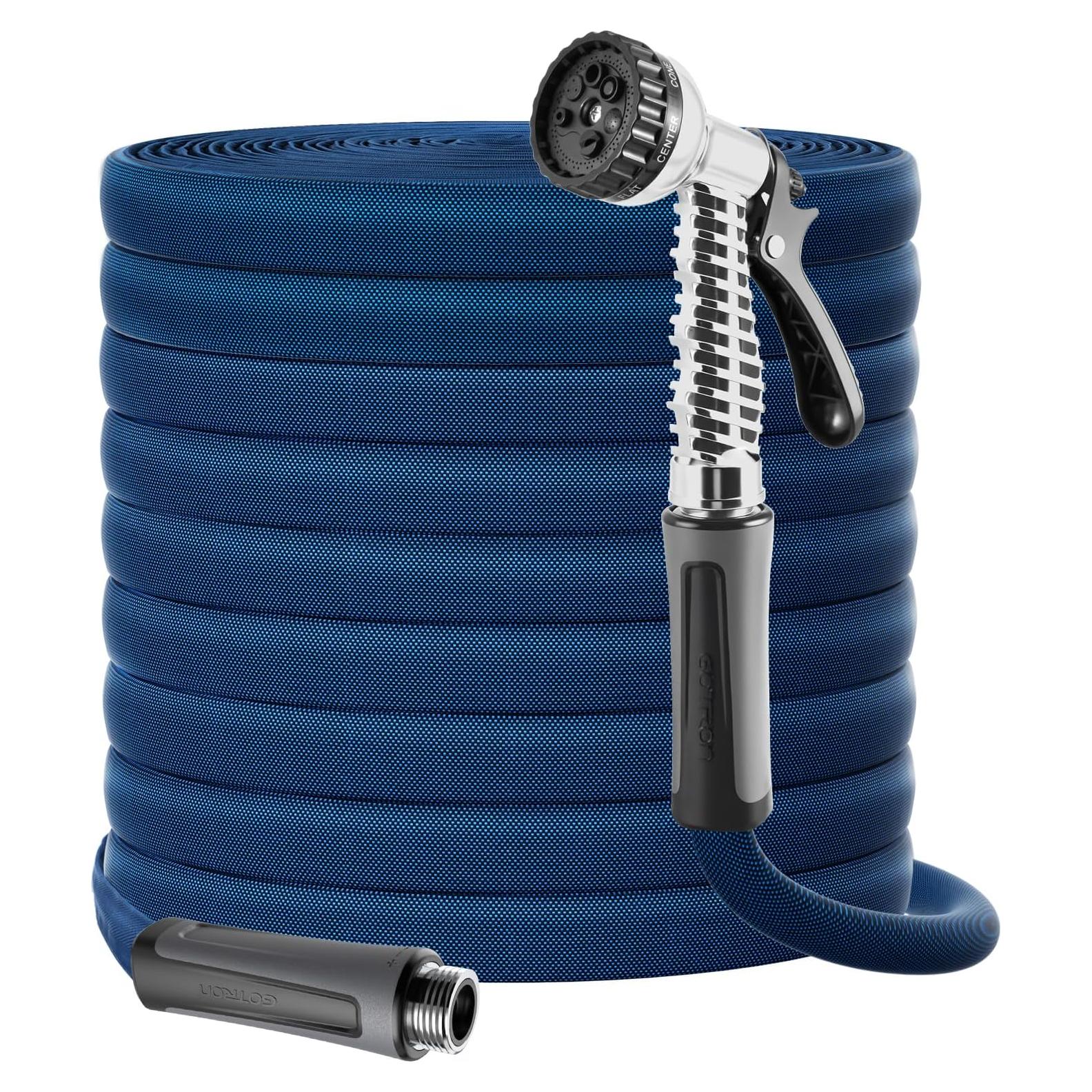 Manguera de Jardín Gotron 30m con Boquilla Multifuncional