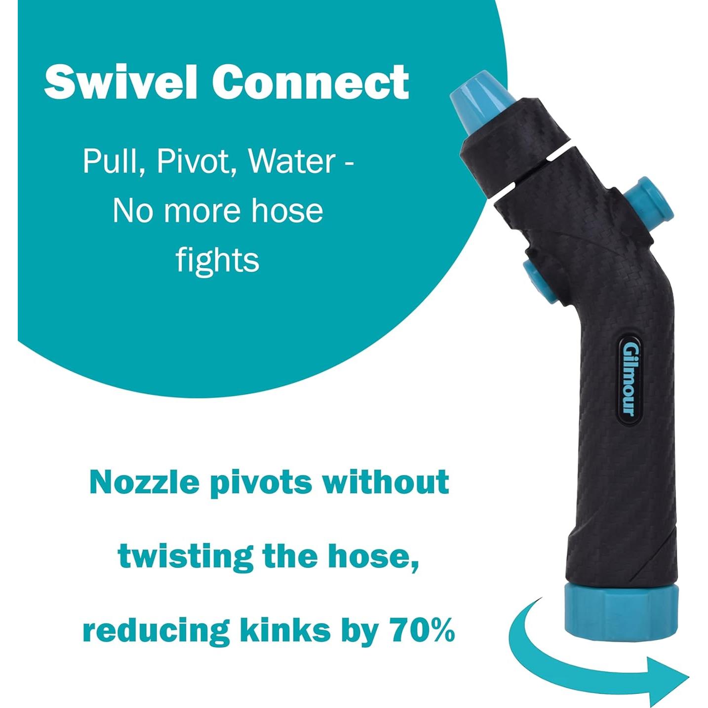 Boquilla de Manguera Gilmour Ajustable con Mango Ergonómico