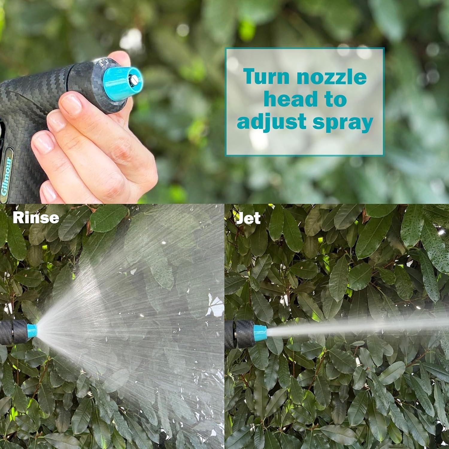 Boquilla de Manguera Gilmour Ajustable con Mango Ergonómico