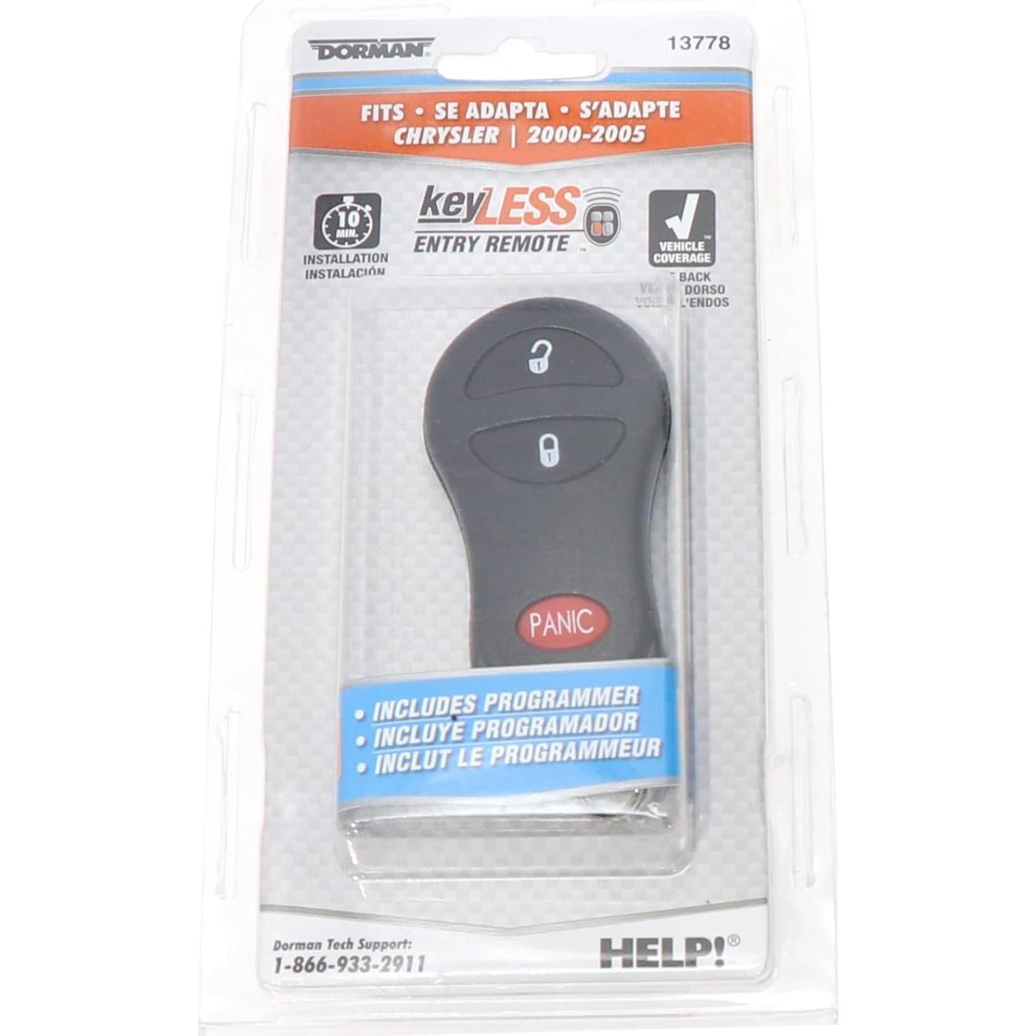 Control Remoto Dorman 13778 3 Botones para Vehículos