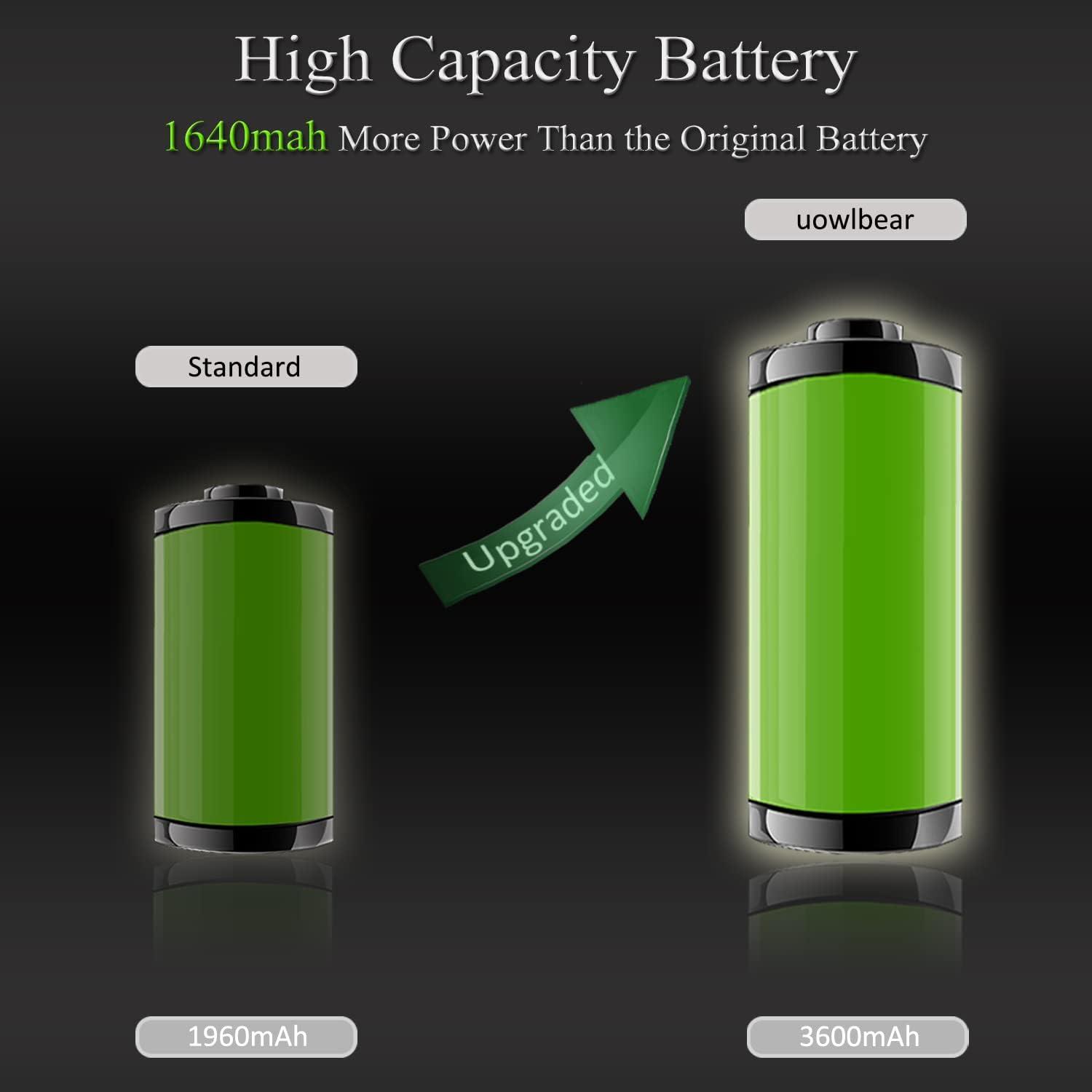 Batería de Reemplazo Uowlbear para iPhone 7 3600mAh