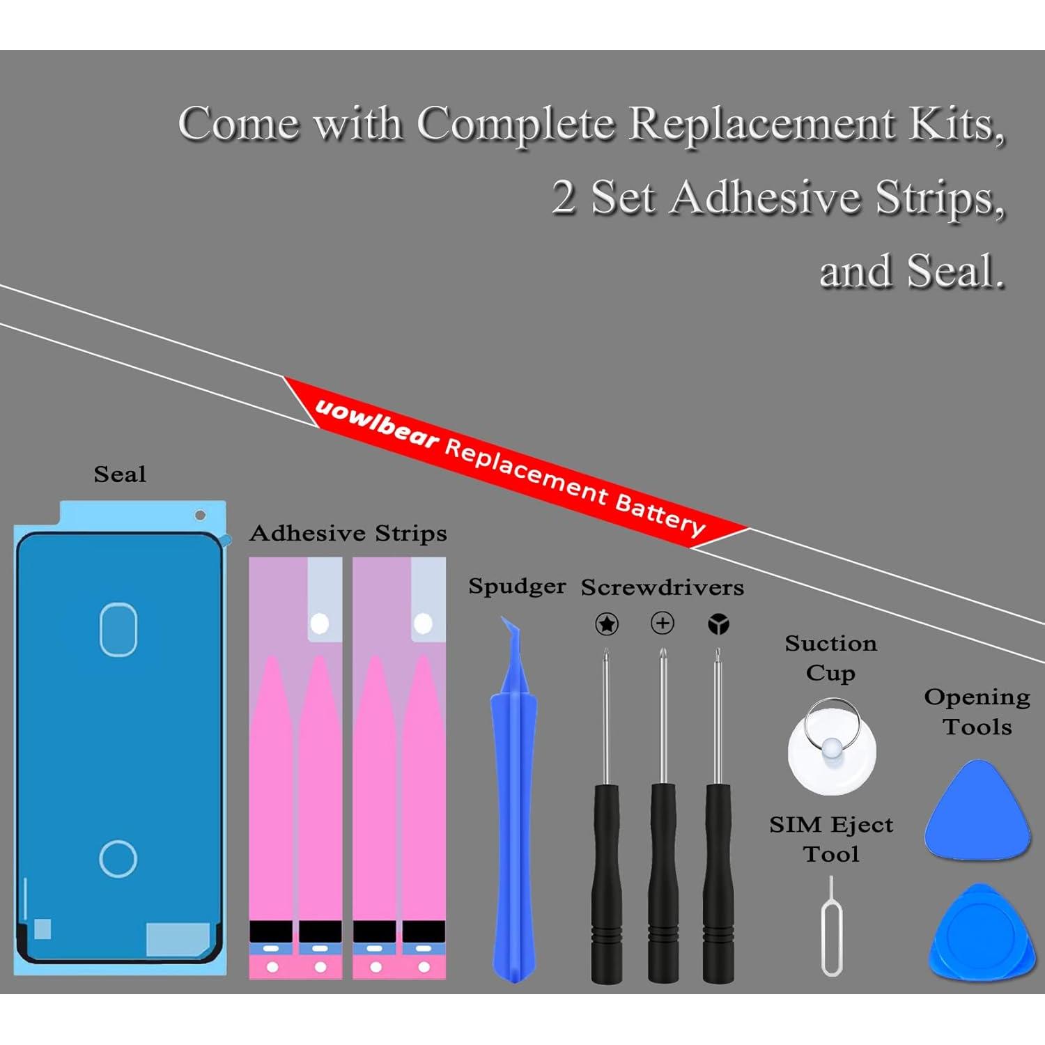 Batería de Reemplazo Uowlbear para iPhone 7 3600mAh