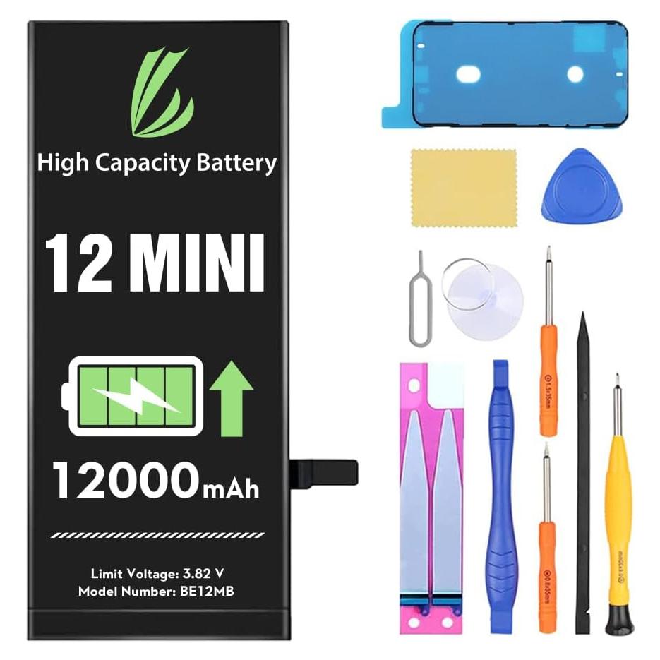 Batería de Reemplazo LL TRADER 12000 mAh para iPhone 12 Mini
