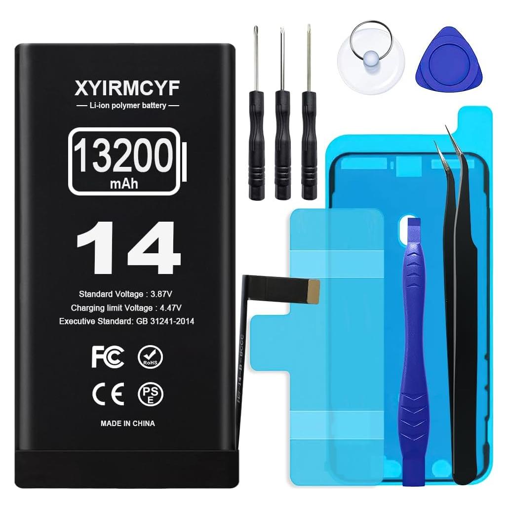 Batería de Reemplazo 13200mAh XYIRMCYF para iPhone 14