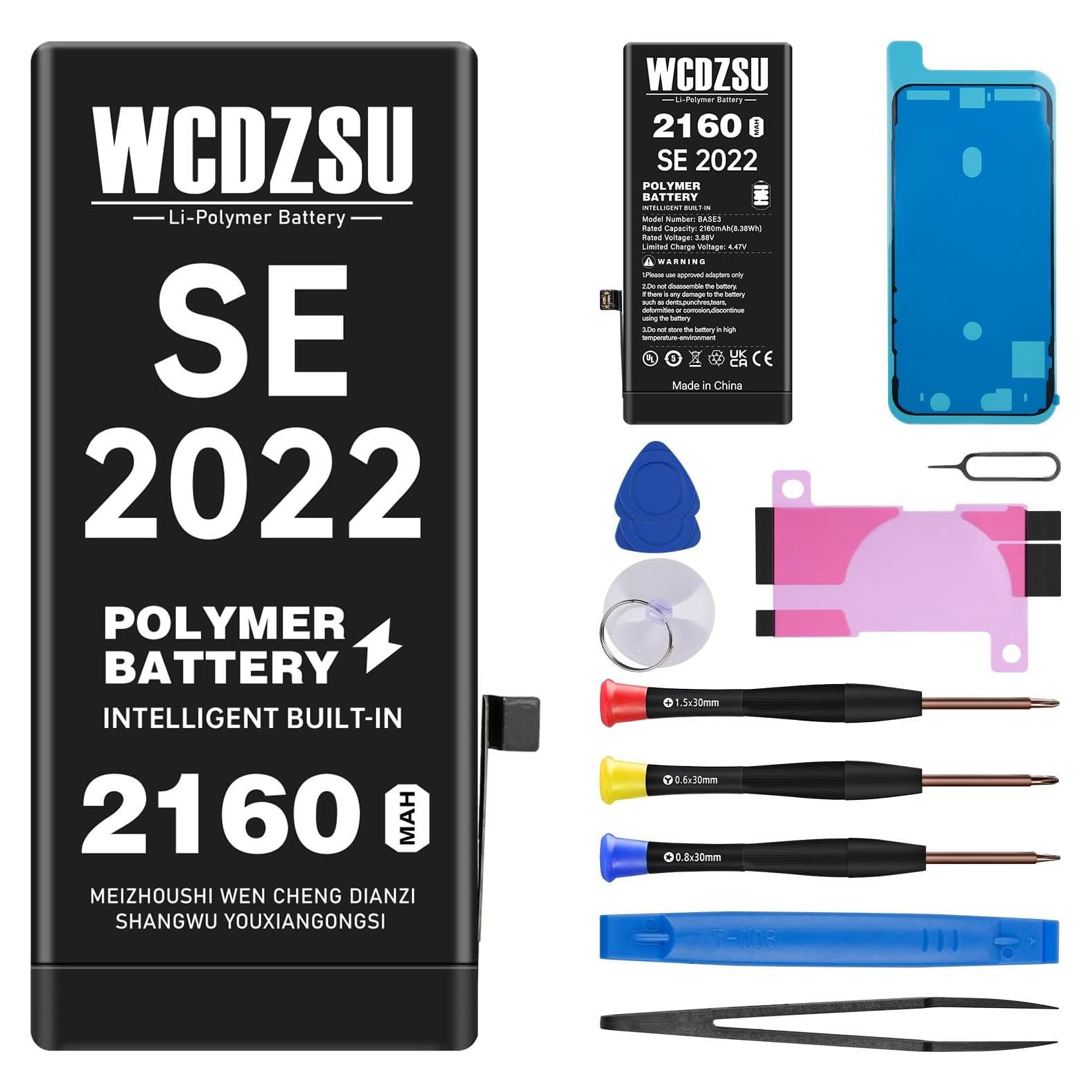 Batería de Reemplazo para iPhone SE 3 2160mAh con Kit de Herramientas