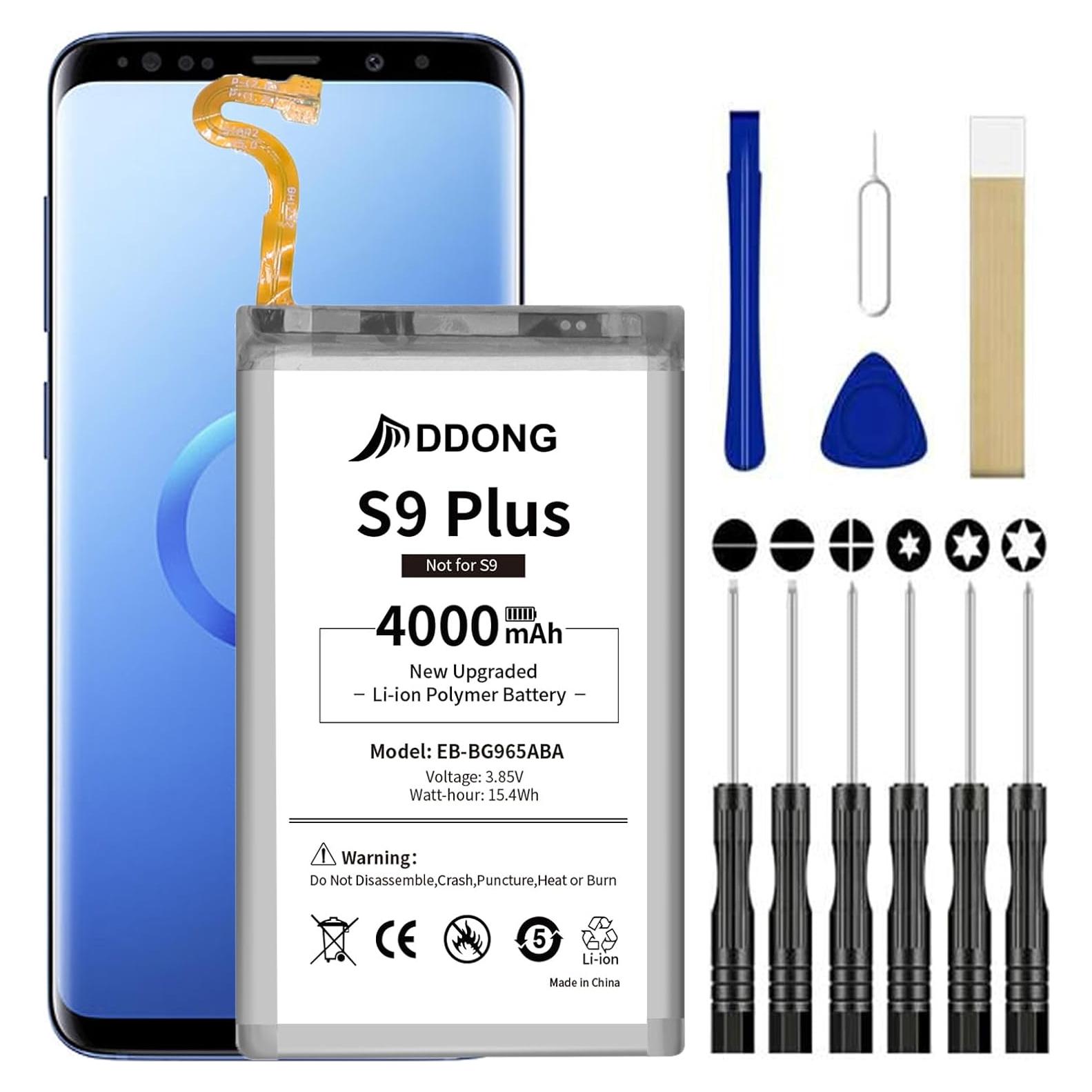 Batería de Reemplazo DDONG 4000mAh para Samsung Galaxy S9+